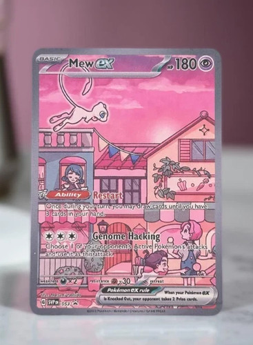 Mew pokémon acciaio inox - mew,