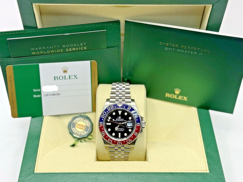 Rolex gmt master 126710blro - rolex,