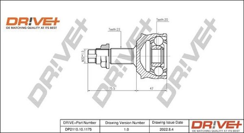 Dp2110 10 1175 - dr!ve+, kit