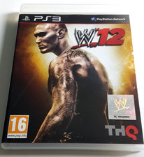 W12 WWE ANNO 2012 VIDEOGIOCO WRESTLING PS3 PLAYSTATION 3 PAL COPERTINA FRANCESE.