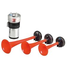 KIT TROMBE FISA PNEUMATICHE MUSICALI IL SORPASSO 12V AUTO TROMBA TUNING CAMPER