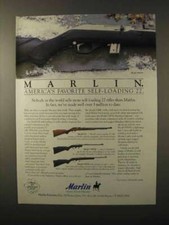 1995 marlin rifle model - marlin, ad