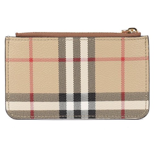 Burberry check strap coin - coin, case