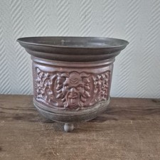 Antico vaso fioriera in RAME