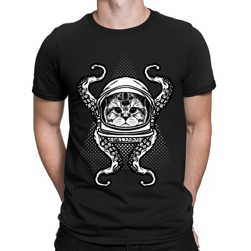 Shirt maglietta catlien - t-shirt,