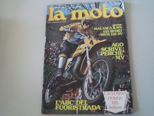 LA MOTO 2/1976 MV AGUSTA 125 SPORT/MALANCA E2 C/SWM 125 SILVER VASE/DUCATI ISDT