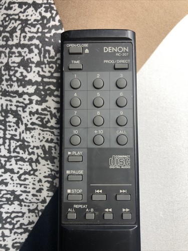Raro telecomando denon 207 - denon, rc-207