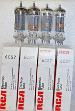 Quad 6CS7 RCA NOS piastra