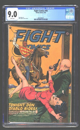 Fight comics cgc - fight, 9.0