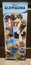 Alemagna tabella insegna gelati latta gelato cartello pubblicitario anni 70 80