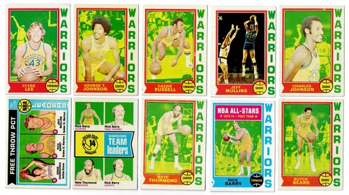 1974 topps golden state - topps,