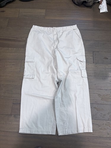 Pantaloni cargo pelle pelle
