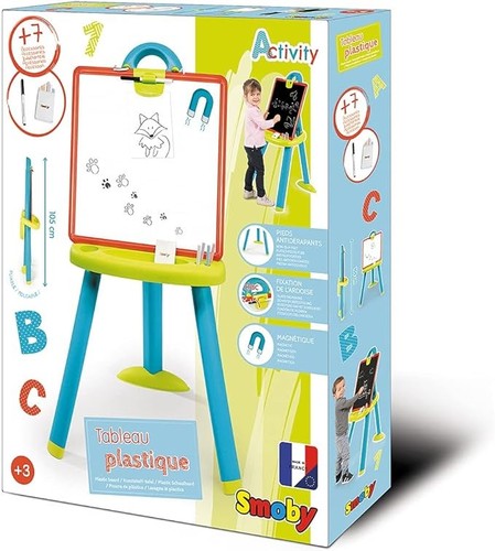 Lavagna tableau pastique smoby - lavagna,