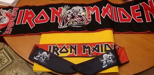 Iron maiden sciarpa - iron, sciarpa+bandana