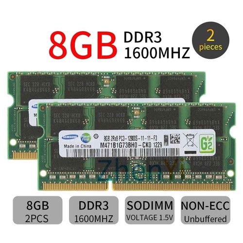16gb kit 8gb - 16gb, 2x