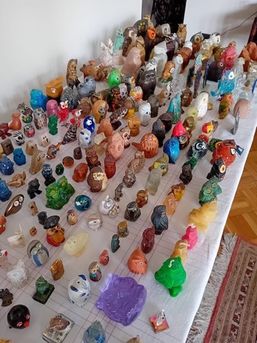 Collezione gufi artigianali - collezione,