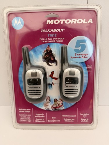 Motorola t4512 pmr 446 radio - pmr,