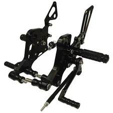 Nero pedane arretrate