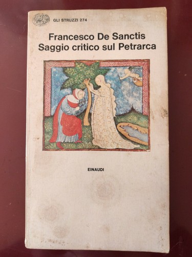 Saggio critico sul petrarca - saggio,
