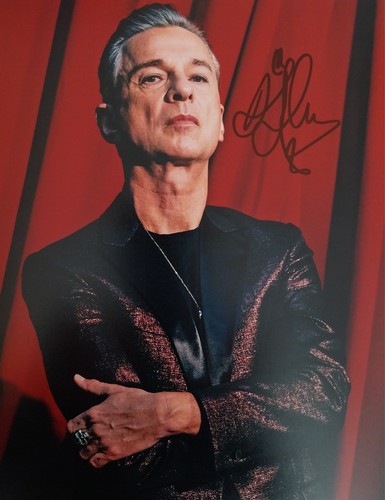Dave gahan depeche mode signed - dave,