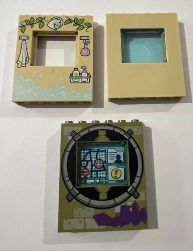 Lego 1x6x6 pannello parete - lego,