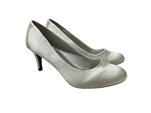 Scarpe donna avorio raso
