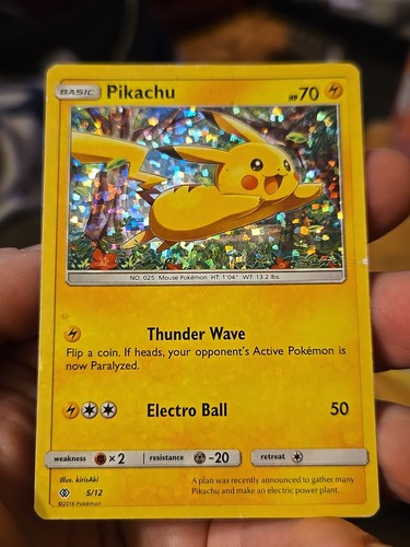 Carta pokemon pikachu - carta, 2016