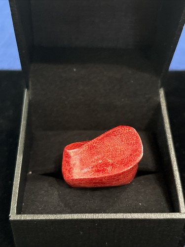 Set anello corallo rosso