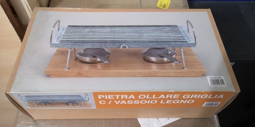 Pietra ollare per griglia