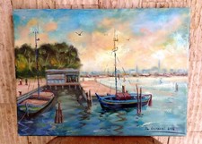 "Imbarcadero" 2016 quadro 30 x