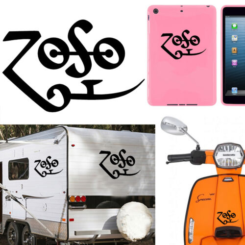 Zoso led zeppelin adesivo in - zoso,, zeppelin,