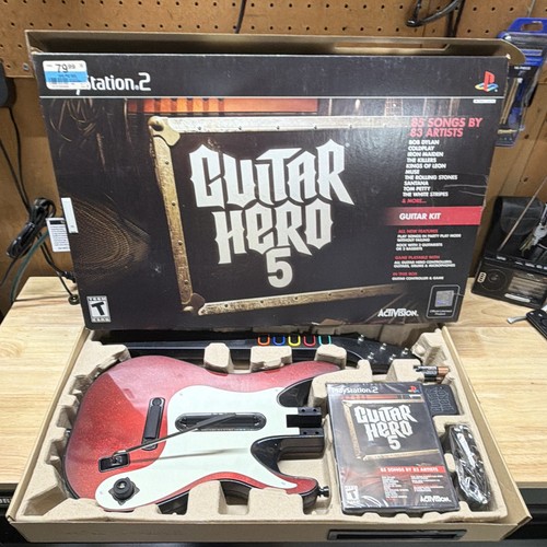 Guitar hero ps2 kit - guitar,
