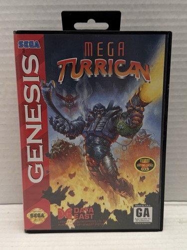 Mega turrican sega genesis - mega,