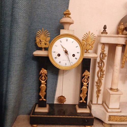 Pendule portique empire - portique,