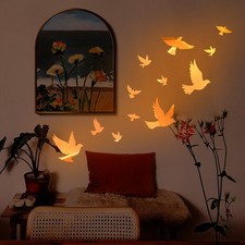 Adesivi Arancione Bagliore Nel