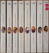 8 libri 686-860 i grandi romanzi storici lotto rosa tipo harmony e Mondadori