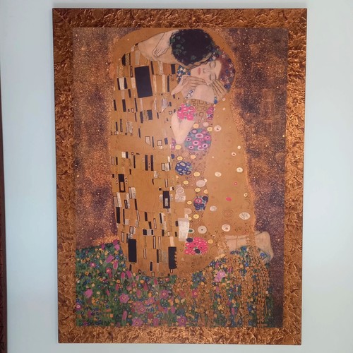 Klimt bacio grande - il,