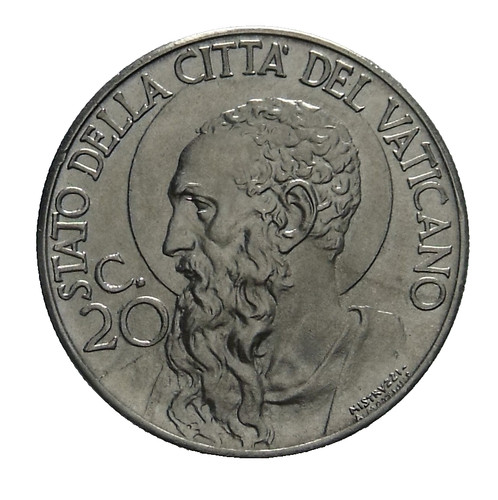 Moneta vaticano centesimi - moneta, 20