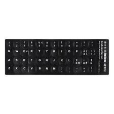ADESIVI PER TASTIERA ITALIANA 10 PEZZI Stickers Black Keyboard LAYOUT ITA IT