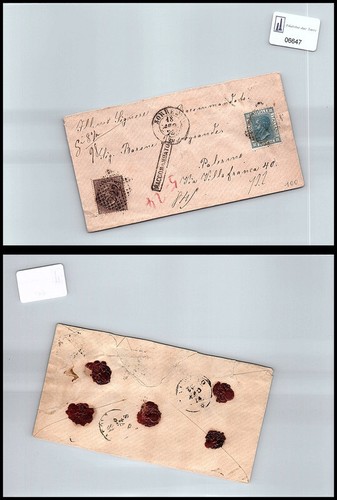 Storia postale regno veii - postale, da
