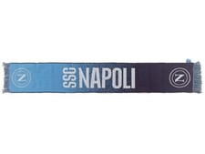 SCIARPA UFFICIALE NAPOLI SSC NAPOL ORIGINALE modello jaquard mediopesante LOGO N