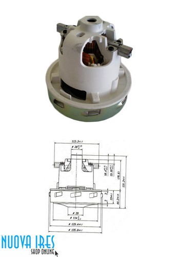 Motore aspirapolvere 1400w - aspirapolvere,