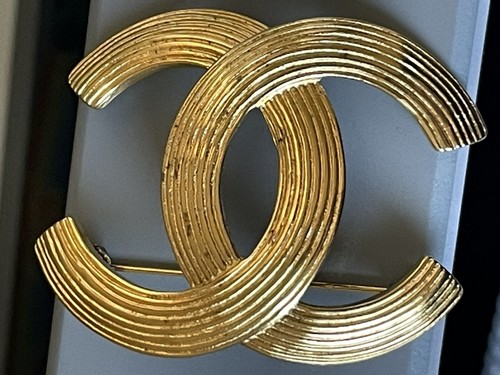 Chanel maxi broche double - maxi,