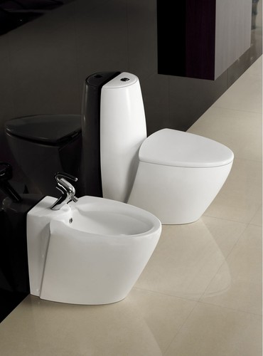 Modern bathroom bidet - modern,