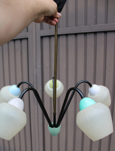 Lampadario multicolore design