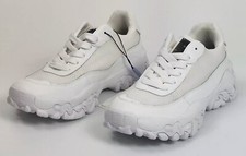 Bellissime! MCQ Alexander McQueen Bianco White Crimp Trainers + NFC Tech! UNISEX