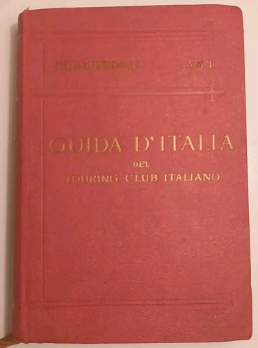 Guida italia del touring - guida,