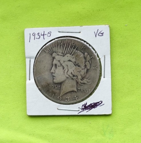1934 silver usa american - s,