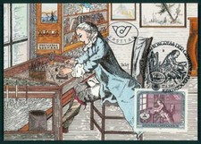 AUSTRIA MK FLEXOGRAPH INCISION MASSIMA CARD MAXIMUM CARD MC CM ie76