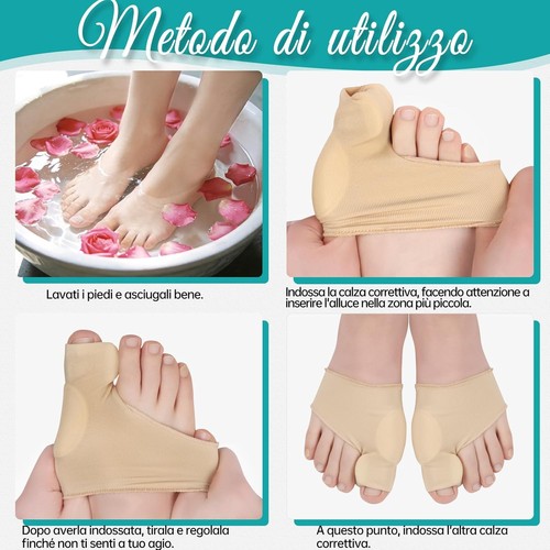 Tutore alluce valgo correttore - tutore,